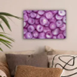Paars - Uien - Close up canvas 2cm klein -sfeer1