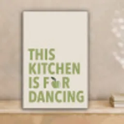 Quote - Appel - Illustratie canvas 2cm klein -sfeer1