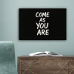 Quote - Zwart - Simpel canvas 2cm klein -sfeer4