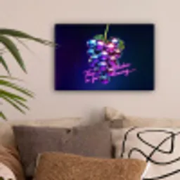 Quote - Neon - Disco - Druiven canvas 2cm klein -sfeer1