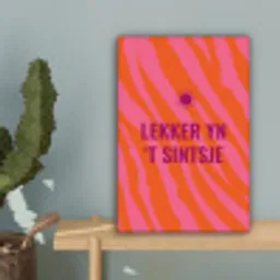 Quote - Zomer - Roze canvas 2cm klein -sfeer4