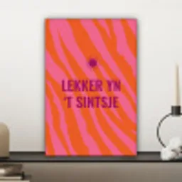Quote - Zomer - Roze canvas 2cm klein -sfeer6
