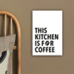 Quotes  - Koffie - Bonen - Modern canvas 2cm klein -sfeer3