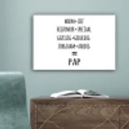 Quotes - Pap definitie - Spreuken - Vader canvas 2cm klein -sfeer4
