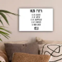 Quotes - Papa is mijn grote held - Spreuken - Papa canvas 2cm klein -sfeer1