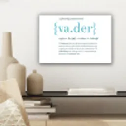 Quotes - Vader definitie - Spreuken - Woordenboek canvas 2cm klein -sfeer6