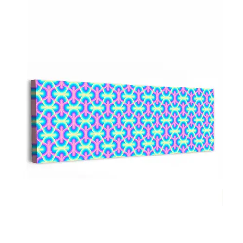 Regenboog - Neon - Kleuren canvas 2cm klein 828 -z3d
