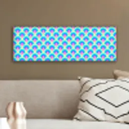 Regenbogen - Waaier - Vrolijk canvas 2cm klein 828 -sfeer3