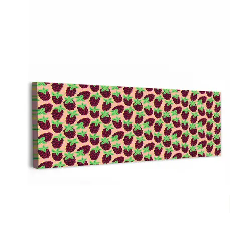 Frambozen - Rood - Roze - Patroon canvas 2cm klein 828 -z3d