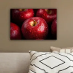 Rood - Appels - Fruit canvas 2cm klein -sfeer3