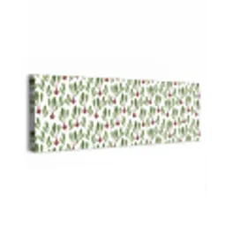 Rood - Bieten - Blad - Patroon canvas 2cm klein 828 -z3d