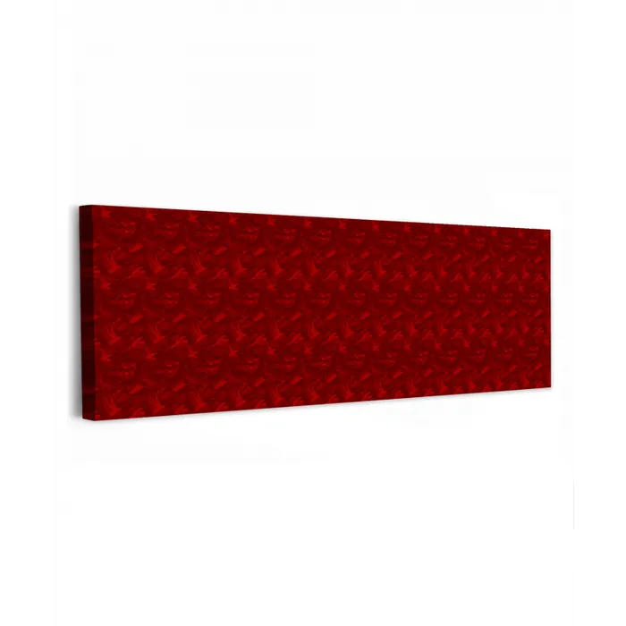 Rood - Vogel - Patroon canvas 2cm klein 828 -z3d