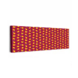 Rood - Donker - Patroon - Sinaasappels canvas 2cm klein 828 -z3d