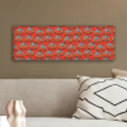 Rood - Disco - Patroon canvas 2cm klein 828 -sfeer3