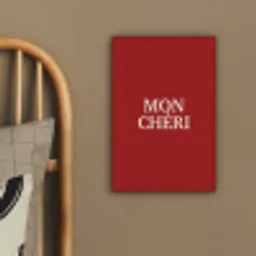 Rood - Frans - Quotes canvas 2cm klein -sfeer3