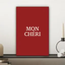Rood - Frans - Quotes canvas 2cm klein -sfeer6