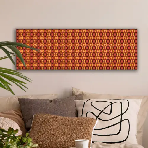 Retro - Disco - Hippie canvas 2cm klein 828 -sfeer1