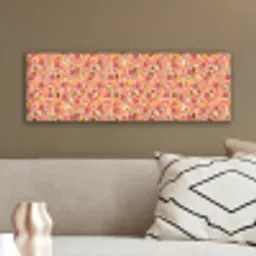 Retro - Bloemen - Patroon canvas 2cm klein 828 -sfeer3