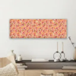 Retro - Bloemen - Patroon canvas 2cm klein 828 -sfeer6