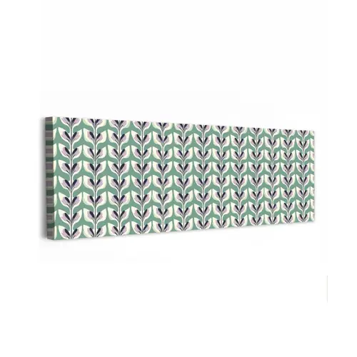 Retro - Modern - Groen canvas 2cm klein 828 -z3d