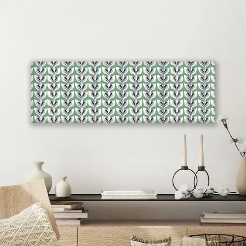 Retro - Modern - Groen canvas 2cm klein 828 -sfeer6