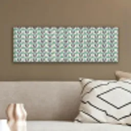 Retro - Modern - Groen canvas 2cm klein 828 -sfeer3