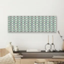 Retro - Modern - Groen canvas 2cm klein 828 -sfeer6
