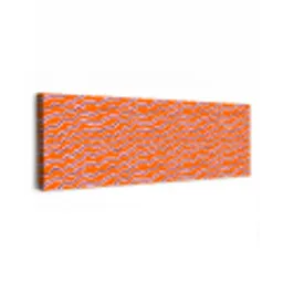 Retro - Golvend - Oranje canvas 2cm klein 828 -z3d