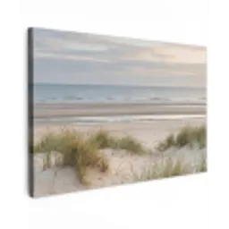 Zandstrand - Bewolkt - Duinen canvas 2cm klein -z3d