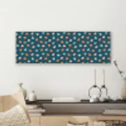 Zee - Dieren - Donkerblauw - Schelpen canvas 2cm klein 828 -sfeer6