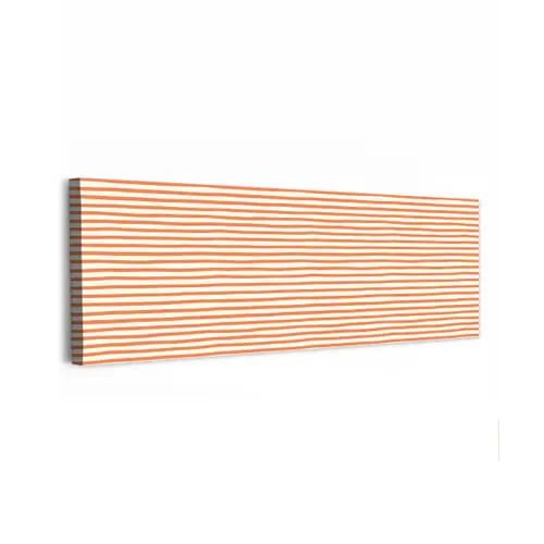 Zee - Dieren - Rood - Strepen canvas 2cm klein 828 -z3d