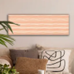 Zee - Dieren - Rood - Strepen canvas 2cm klein 828 -sfeer1