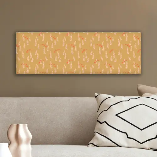 Zee - Dieren - Geel - Algen canvas 2cm klein 828 -sfeer3