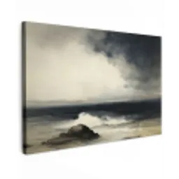 Zee - Rotsen - Storm canvas 2cm klein -z3d