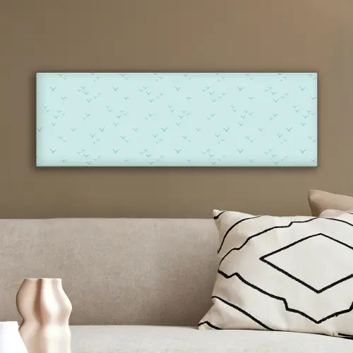 Meeuwen - Mint - Patroon canvas 2cm klein 828 -sfeer3