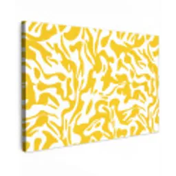 Vormen - Wit - Abstract canvas 2cm klein -z3d