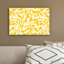 Vormen - Wit - Abstract canvas 2cm klein -sfeer3
