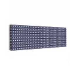 Schelp - Nautisch - Blauw - Wit canvas 2cm klein 828 -z3d