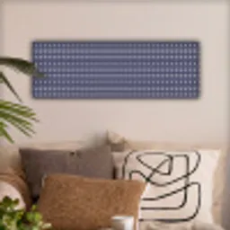 Schelp - Nautisch - Blauw - Wit canvas 2cm klein 828 -sfeer1