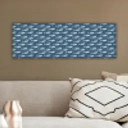 Klein - Oceaan - Golven - Blauw canvas 2cm klein 828 -sfeer3