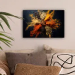 Specerijen - Explosie - Oranje canvas 2cm klein -sfeer1