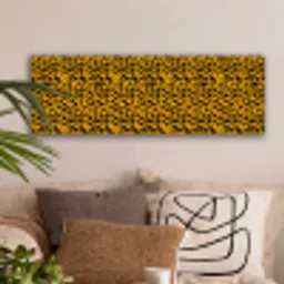 Vlekken - Oranje - Luipaard canvas 2cm klein 828 -sfeer1