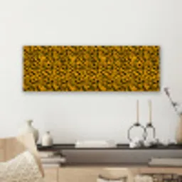 Vlekken - Oranje - Luipaard canvas 2cm klein 828 -sfeer6