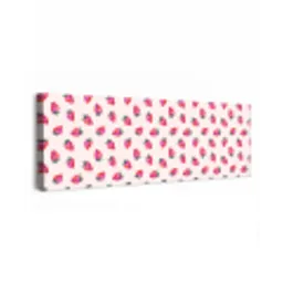 Aardbeien - Rood - Roze - Patroon canvas 2cm klein 828 -z3d