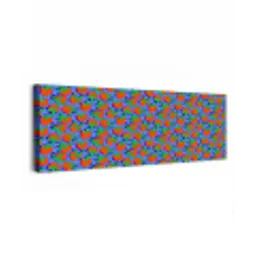 Aardbei - Rood - Blauw - Patroon canvas 2cm klein 828 -z3d