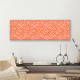 Strepen - Dynamisch - Oranje canvas 2cm klein 828 -sfeer6