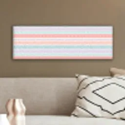 Strepen - Zomer - Kleuren canvas 2cm klein 828 -sfeer3