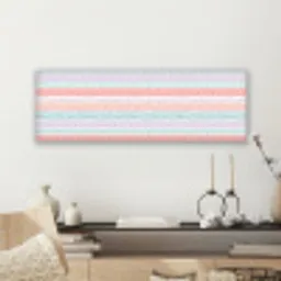 Strepen - Zomer - Kleuren canvas 2cm klein 828 -sfeer6