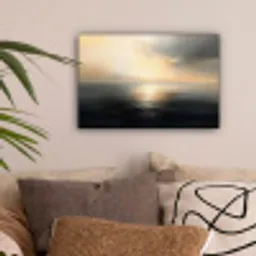 Zon - Horizon - Zee canvas 2cm klein -sfeer1