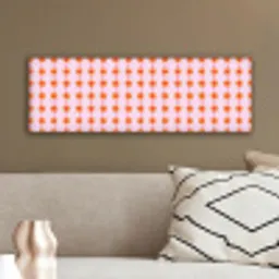 Zon - Motief - Roze canvas 2cm klein 828 -sfeer3
